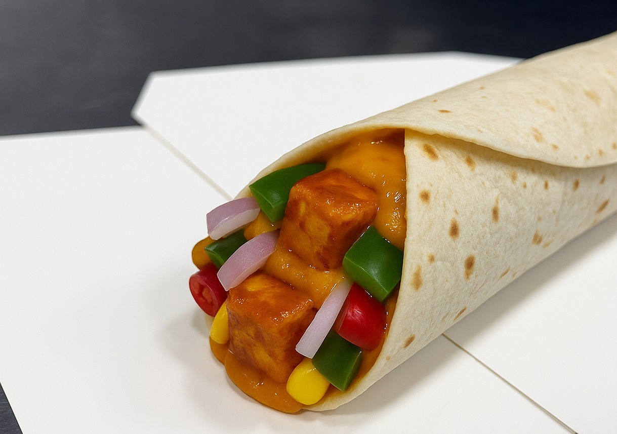 Paneer Tikka Wrap